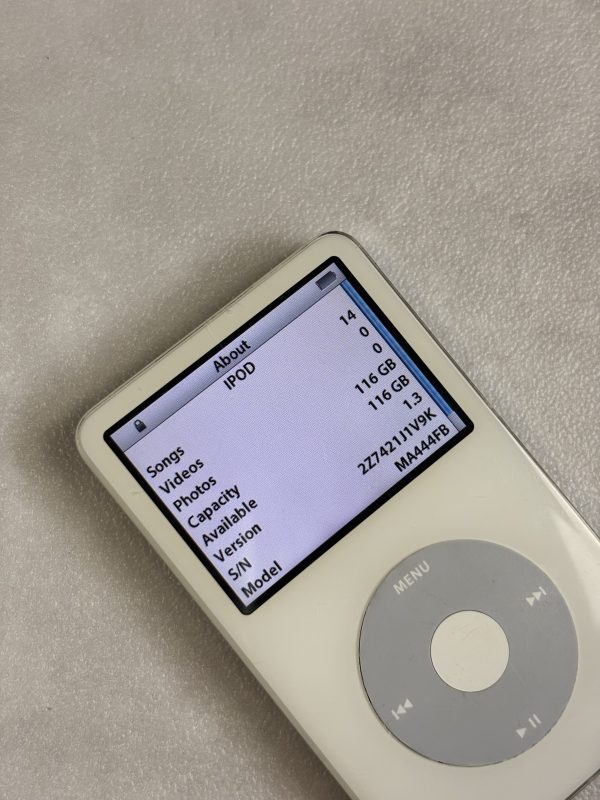 iPod Video 5th Gen White - 120 GB