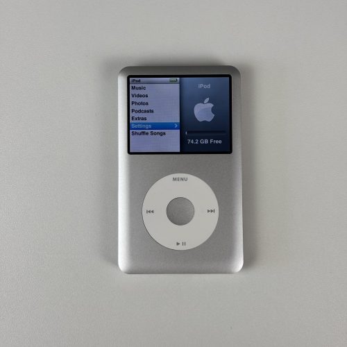 iPod Classic 6th Gen Silver - 80 GB