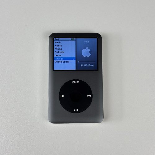 iPod Classic 6th Gen Grey - 128 GB (iFlash Mod)