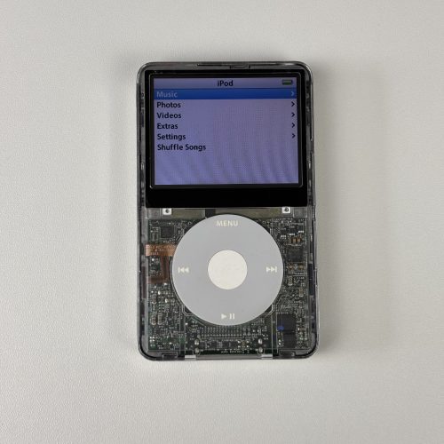 iPod Video 5th Gen Transparent - 128 GB (iFlash Mod)