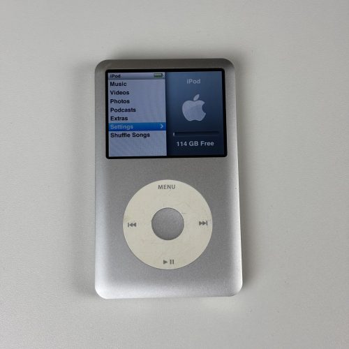 iPod Classic 6th Gen Silver - 128 GB (iFlash Mod)