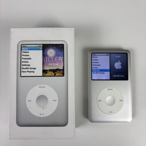 iPod Classic 7th Gen Silver - 160 GB (Original Box)